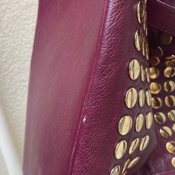 Rebecca Minkoff Supernova Stud Devote - Purple (looks maroon) - Picture 6 of 8